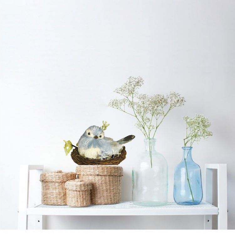 Nesting Bird Wall Decal