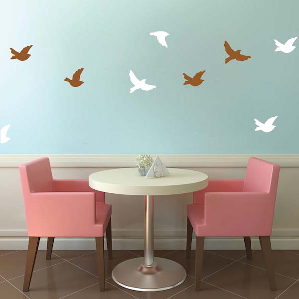 Flying Birds Wall Decal Set - view 3