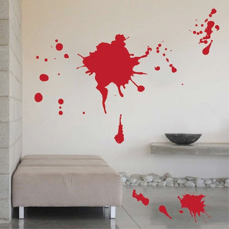 Halloween Splash Wall Decal Set - Design 3 - view 1