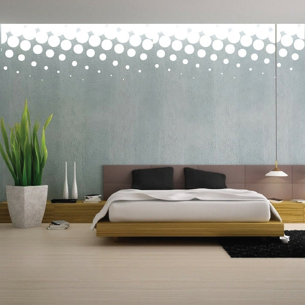 Halftone Dot Pattern Wall Decal - view 2