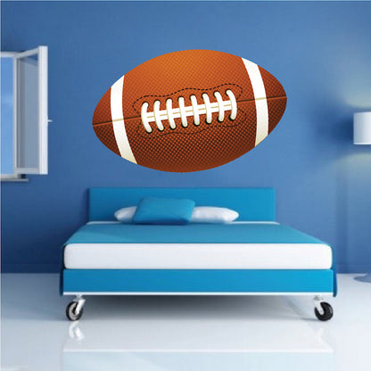 Large Football Wall Decal