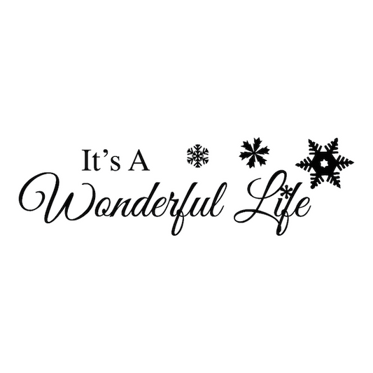 Wonderful Life Holiday Wall Quote - additional product image