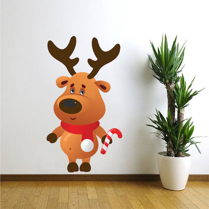 Christmas Reindeer Wall Decal
