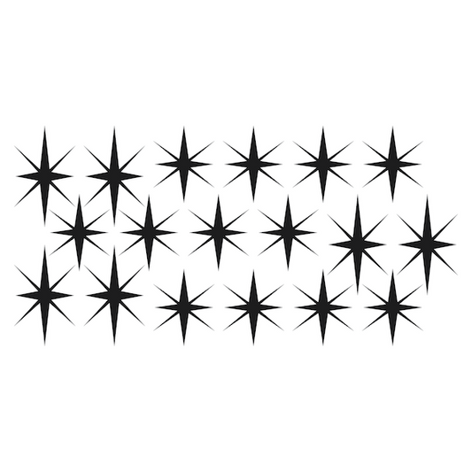 Sparkle Star Wall Decals - additional product image