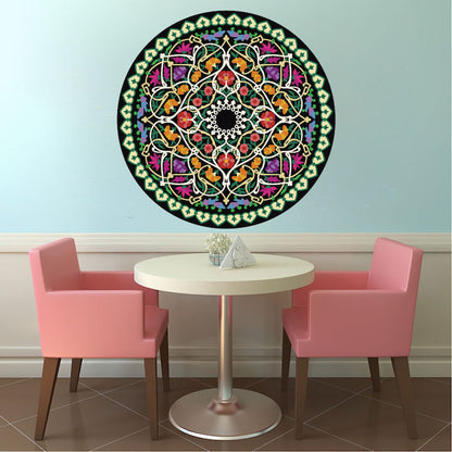 Circular Pattern Wall Decal