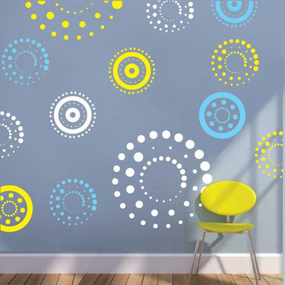 Circling Dot Wall Decal Set - view 2