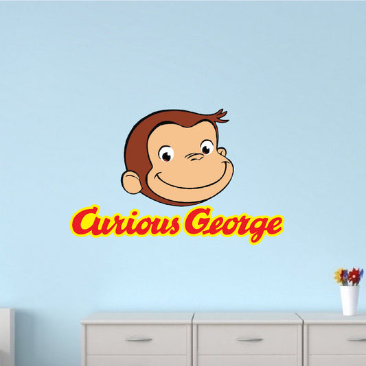 Curious Monkey Decal