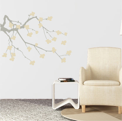 Cherry Blossom Branch Wall Decal - view 4