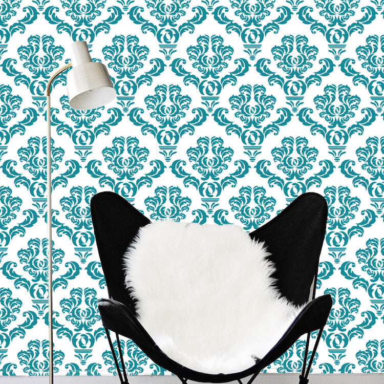 Damask Wallpaper Decal