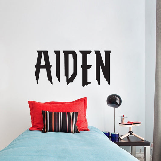 Web Hero Name Decal