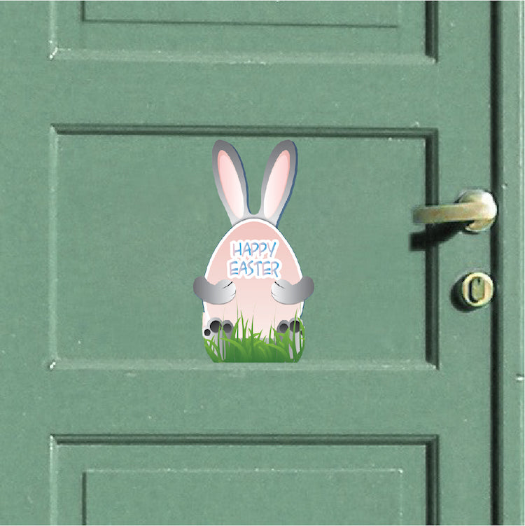Happy Easter Bunny Wall Decal
