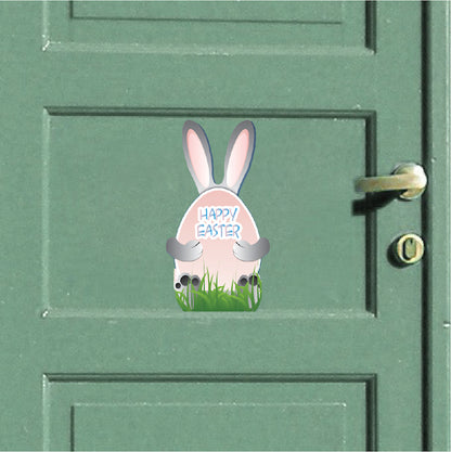 Happy Easter Bunny Wall Decal
