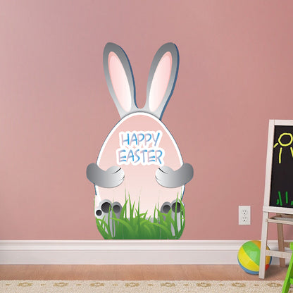 Happy Easter Bunny Wall Decal