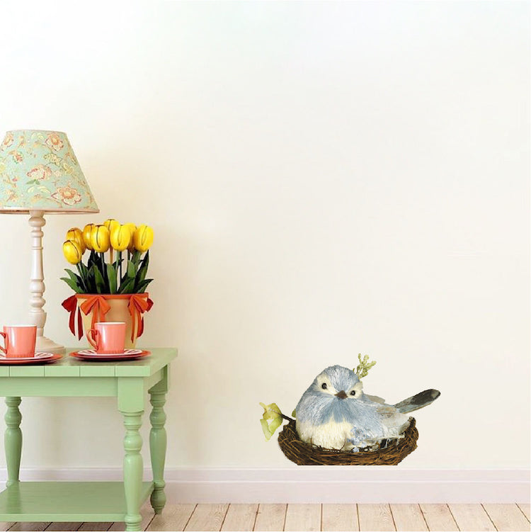 Nesting Bird Wall Decal