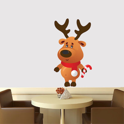 Christmas Reindeer Wall Decal