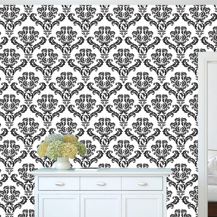 Damask Wallpaper Decal