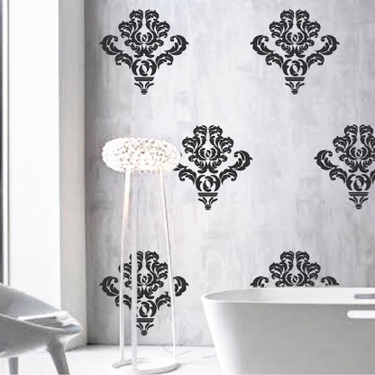 Damask Wall Accent Decals - view 2