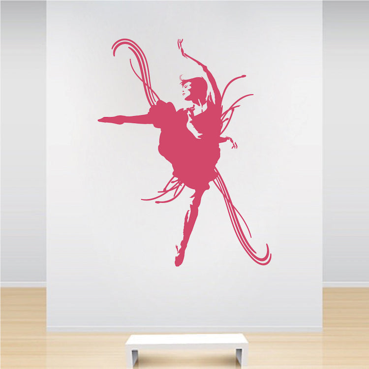Dancer Silhouette Wall Decal