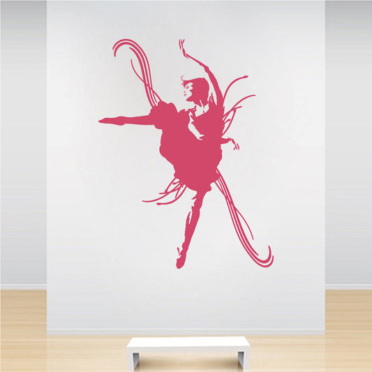 Dancer Silhouette Wall Decal