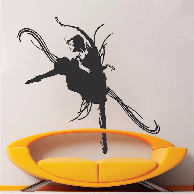 Dancer Silhouette Wall Decal