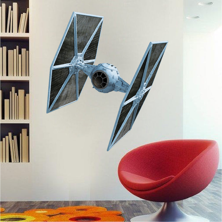Twin Wing Fighter Decal