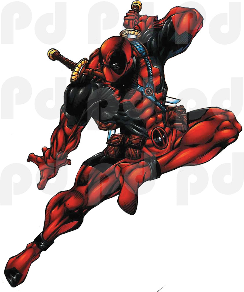 Masked Superhero Decal
