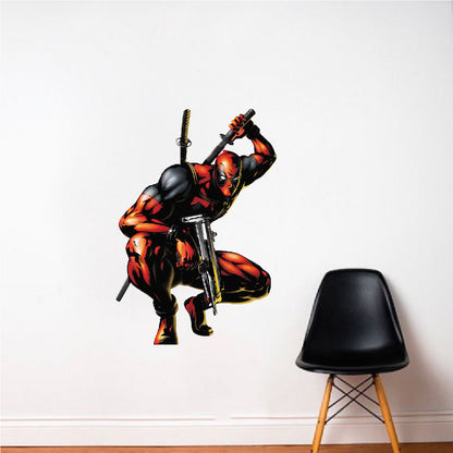 Flying Superhero Decal