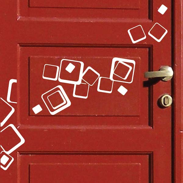 Mini Square Wall Decal Set - view 2