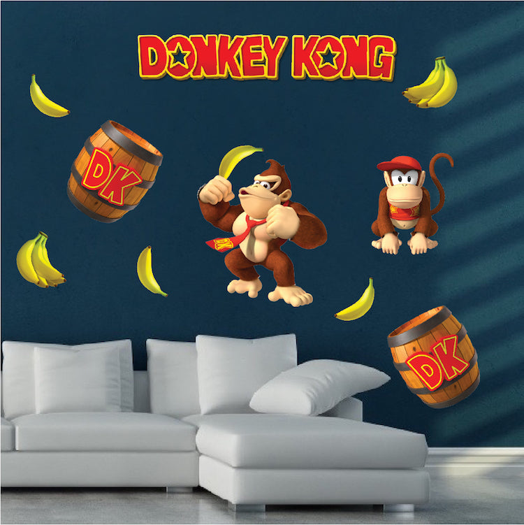 Gorilla Arcade Decals