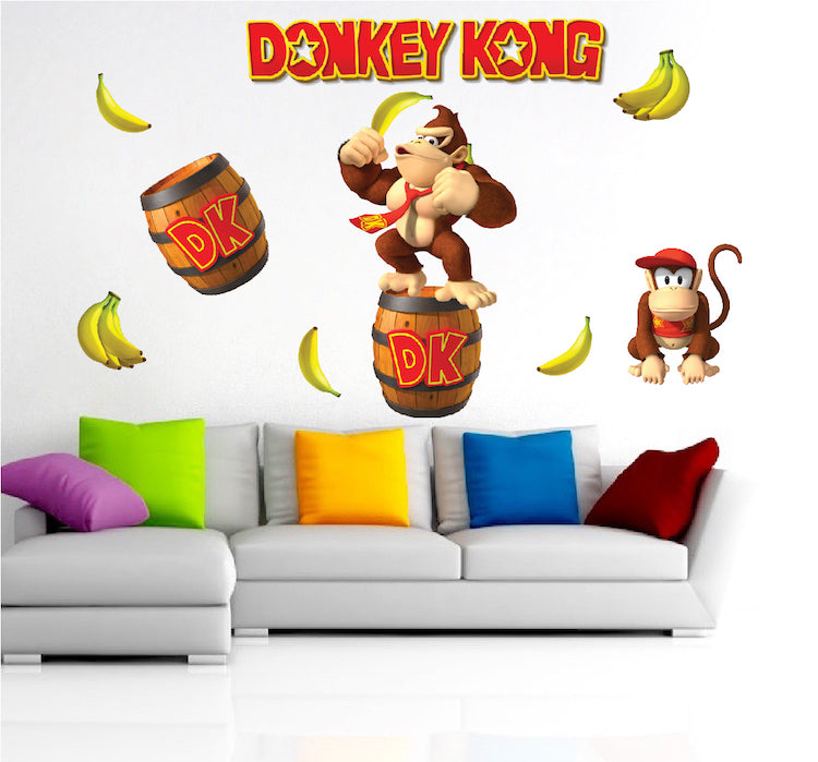Gorilla Arcade Decals
