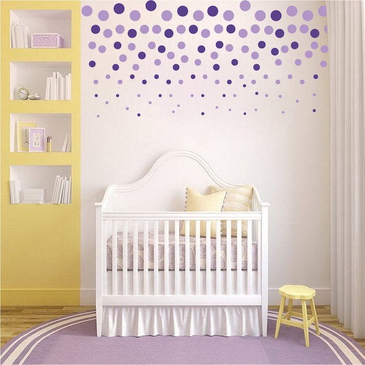 Decreasing Dots Decal Stickers