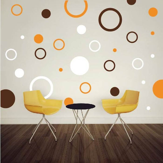 Rings and Dots Wall Decal Set - Design 3 - view 2