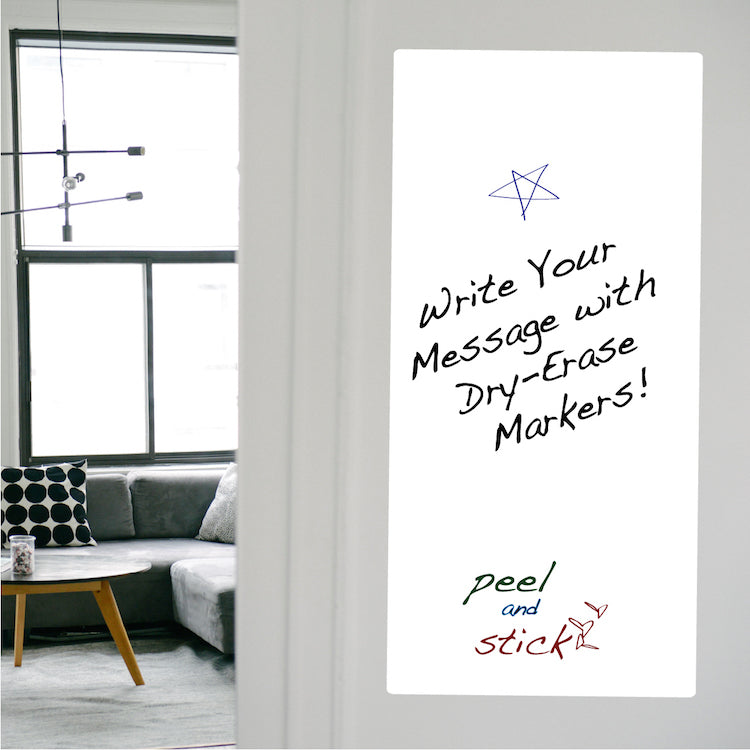Custom Dry Erase Decal