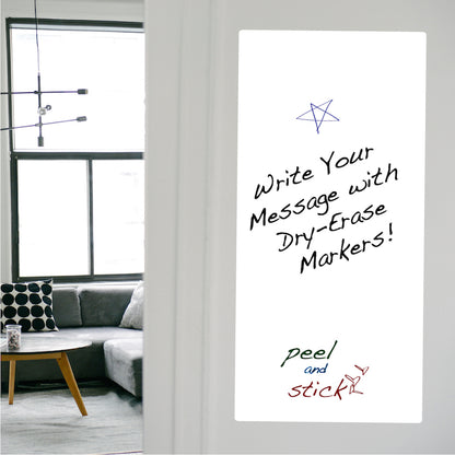 Custom Dry Erase Decal