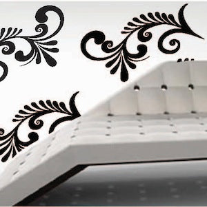 Decorative Ornament Wall Decal Set - view 2