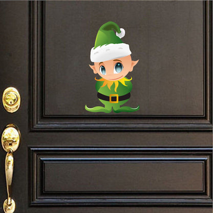 Christmas Elf Wall Decal