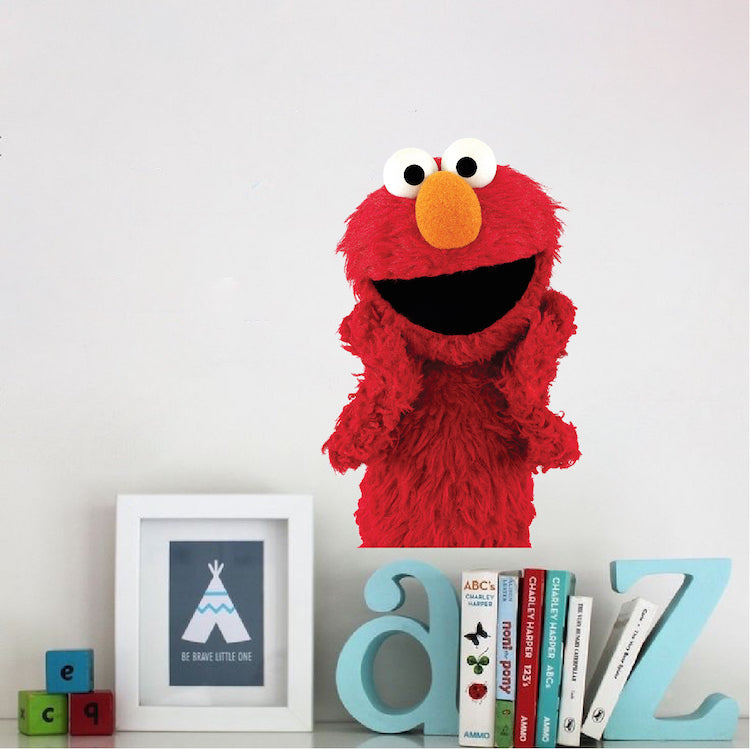 Red Monster Wall Decal