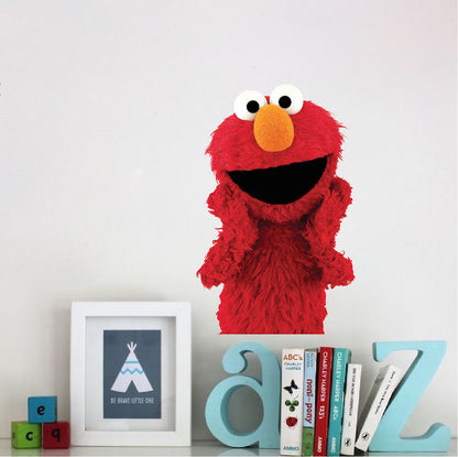 Red Monster Wall Decal