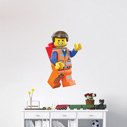 Construction Worker Wall Decal