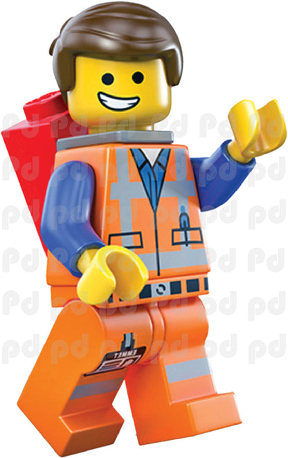 Construction Worker Wall Decal