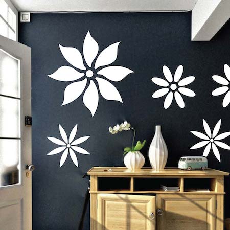 Flower Wall Decal Set - view 1
