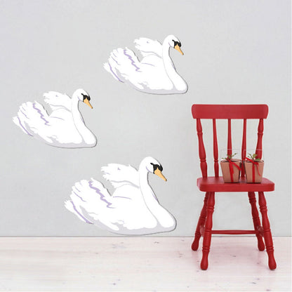 Swan Wall Decal Set