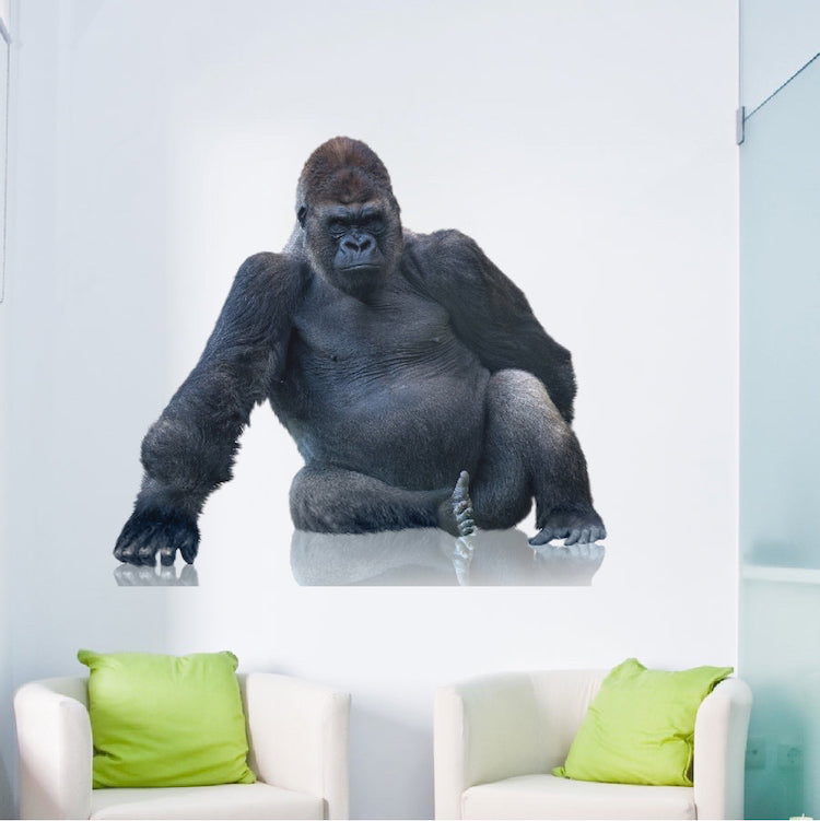 Gorilla Reflection Decal
