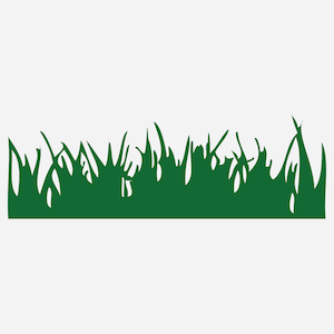Grass Border Wall Decals - view 2