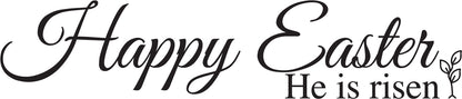 Happy Easter Quote Decal