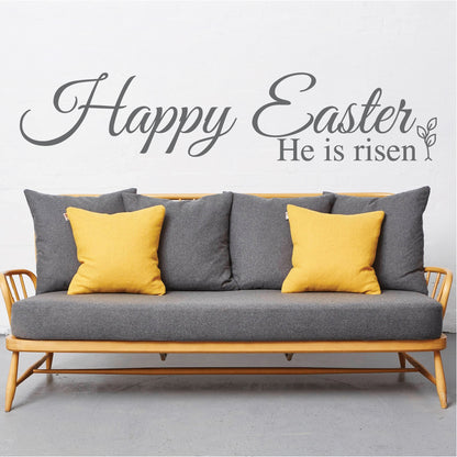 Happy Easter Quote Decal