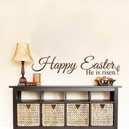 Happy Easter Quote Decal