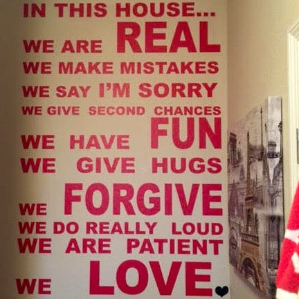 In This House Wall Quote Decal - view 4
