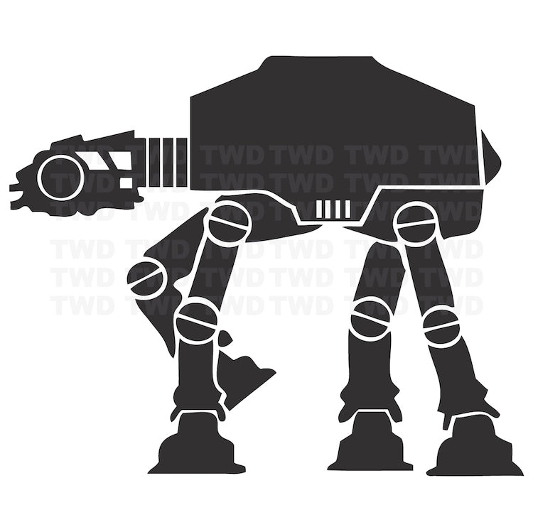 Mechanical Space Walker Wall Decal - view 4