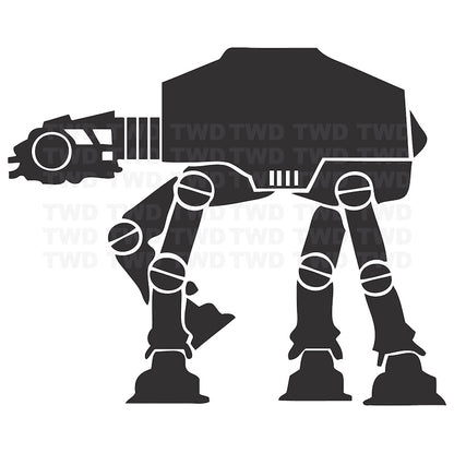 Mechanical Space Walker Wall Decal - view 4
